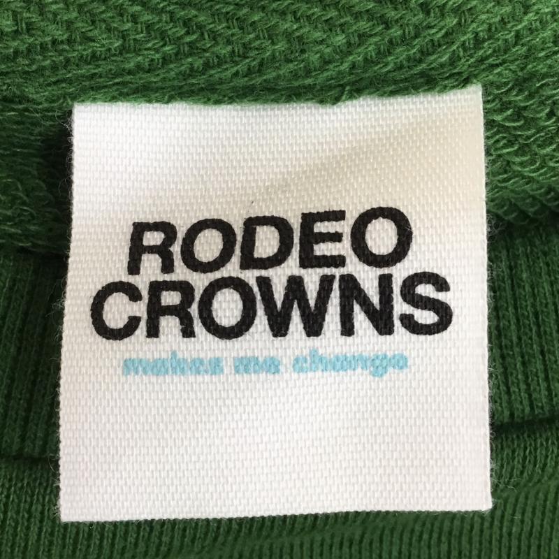 ロデオクラウンズ Rodeo Crowns ワンピース ロングスカート FREE ロゴ、文字 緑 / グリーン / レディース USED 古着 中古 10134143