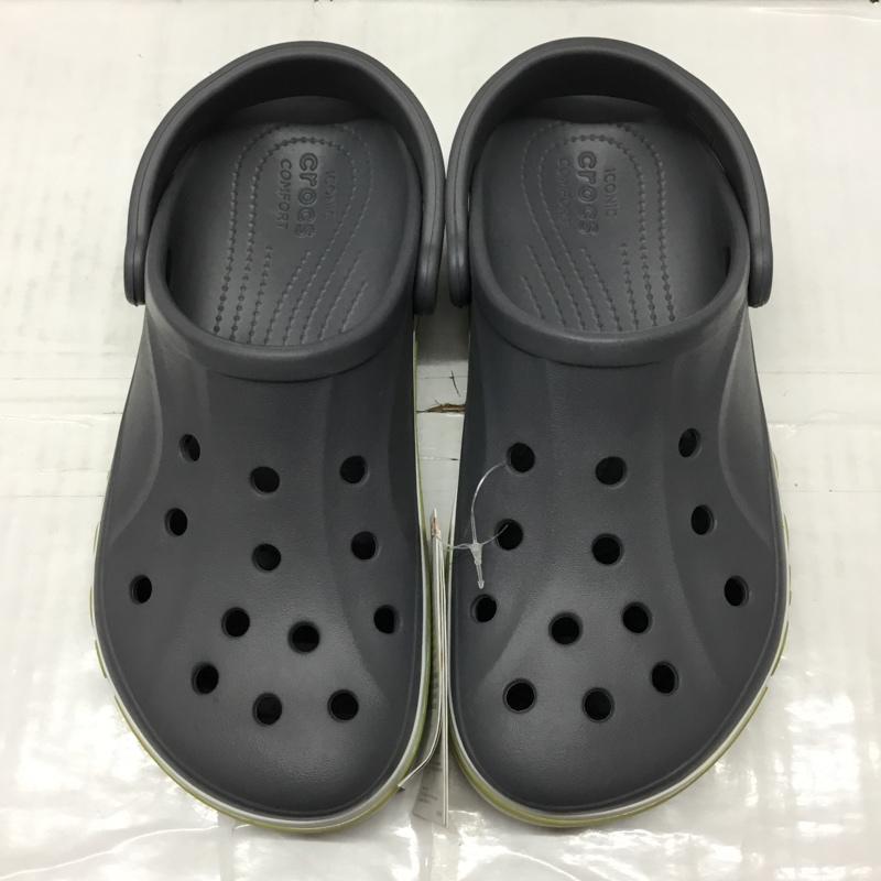 クロックス crocs サンダル サンダル 205089-0A3 Bayaband Clog 26cm サボ 26.0cm ロゴ、文字 灰 / グレー / メンズ USED 古着 中古 10110662