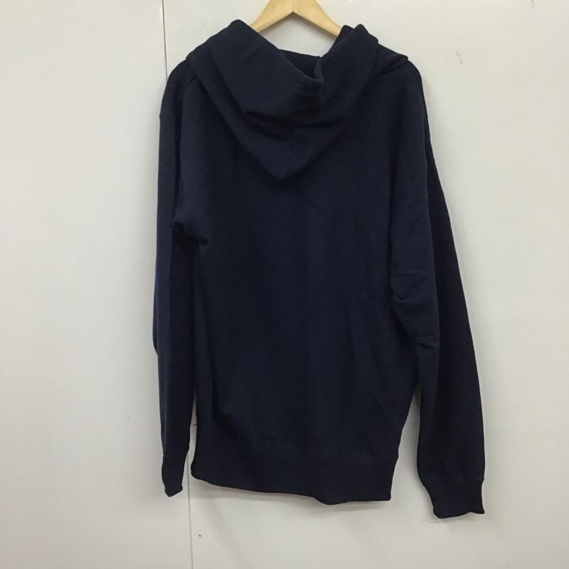 古着 USED パーカー 長袖 XXL 無地 紺 / ネイビー / メンズ USED 古着 中古 10134878