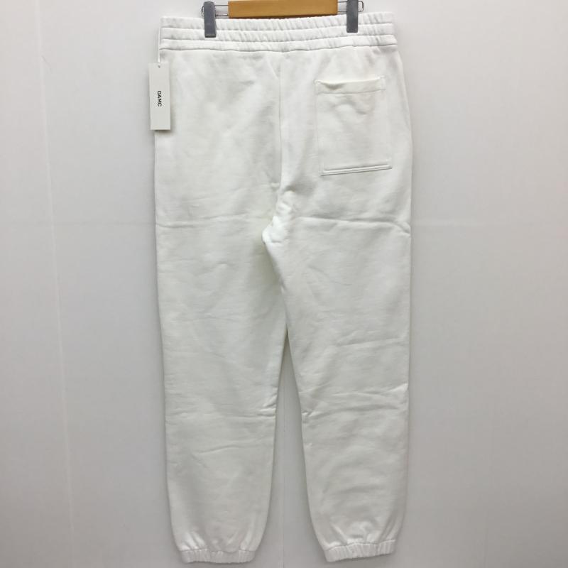 オーエーエムシー OAMC パンツ サルエルパンツ 23A28OAJ29 23AW スウェットパンツ L ロゴ、文字 白 / ホワイト /  メンズ USED 古着 中古 10124451