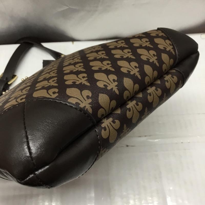 パトリック・コックス PATRICK COX ショルダーバッグ ショルダーバッグ ロゴ 総柄 茶 / ブラウン / レディース USED 古着 中古 10113527