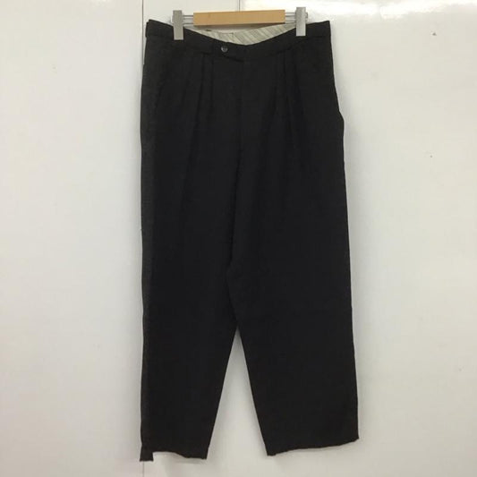 古着 USED パンツ スラックス スラックス ワイドパンツ カジュアルパンツ ユーロ古着 無地 黒 / ブラック /  メンズ USED 古着 中古 10125783