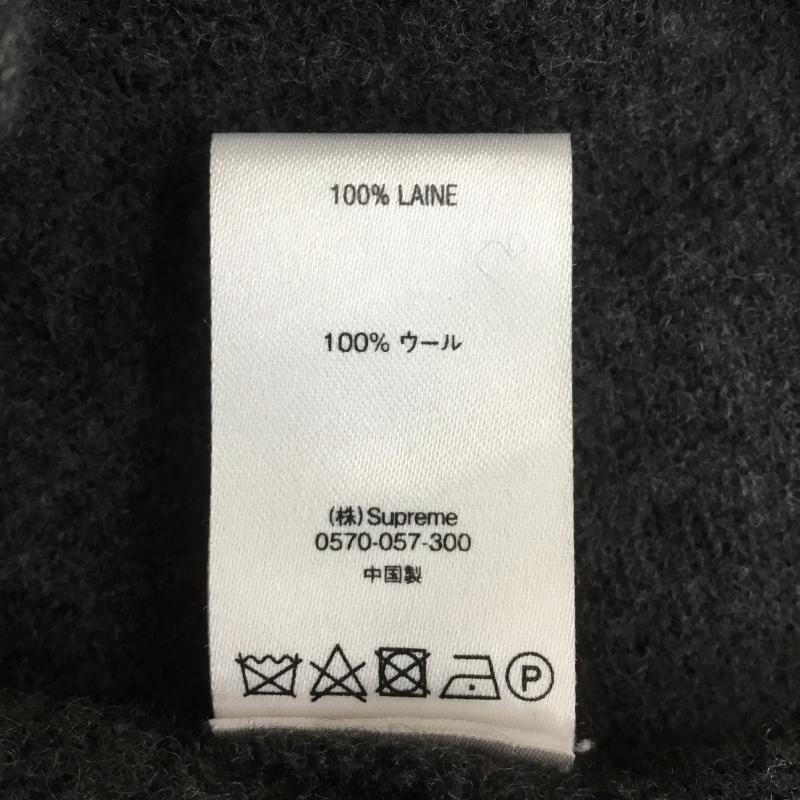 シュプリーム Supreme ニット、セーター 長袖 20AW Stone Washed Sweater ストーン ウォッシュド セーター XL ロゴ、文字 ダークグレー / ダークグレー / メンズ USED 古着 中古 10105905
