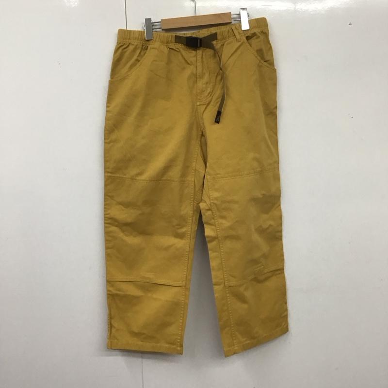 グラミチ GRAMICCI パンツ ワークパンツ、ペインターパンツ XL 無地 黄 / イエロー /  メンズ USED 古着 中古 10126645