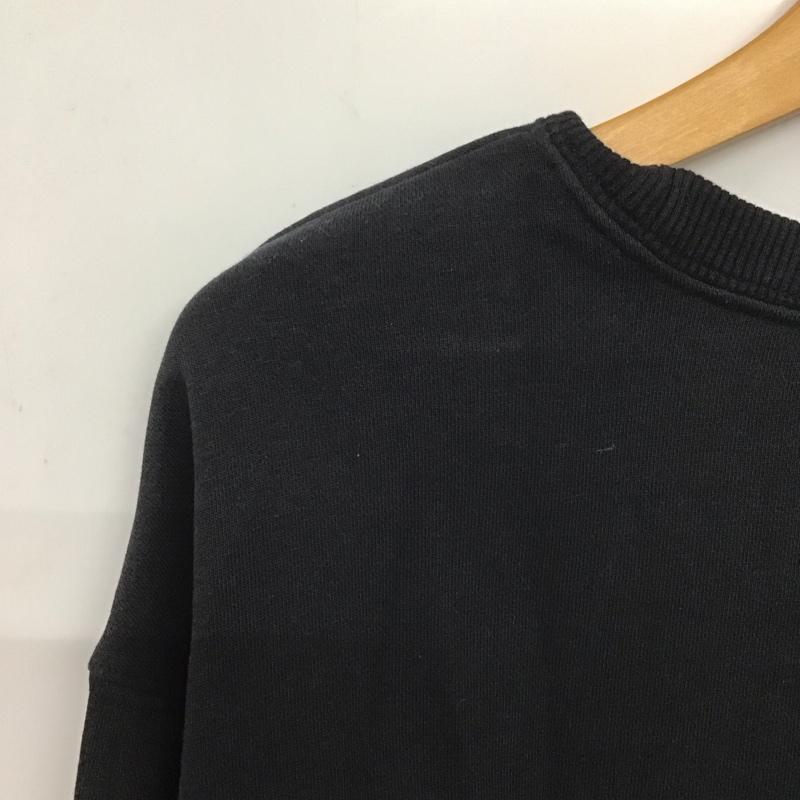 ナイキ NIKE トレーナー 長袖 FB8265-010 W DIM FT CROP CREW スウェット XL ワンポイント 黒 / ブラック / レディース USED 古着 中古 10139121