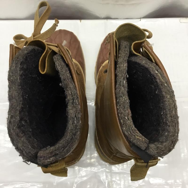 ソレル SOREL アウトドアシューズ アウトドアシューズ カエデマーク ウインタブーツ ロゴ、文字 茶 / ブラウン / メンズ USED 古着 中古 10110511