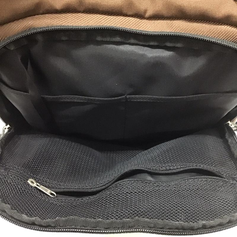 グレゴリー GREGORY ショルダーバッグ ショルダーバッグ ロゴ、文字 茶 / ブラウン / X 黒 / ブラック / メンズ USED 古着 中古 10110944