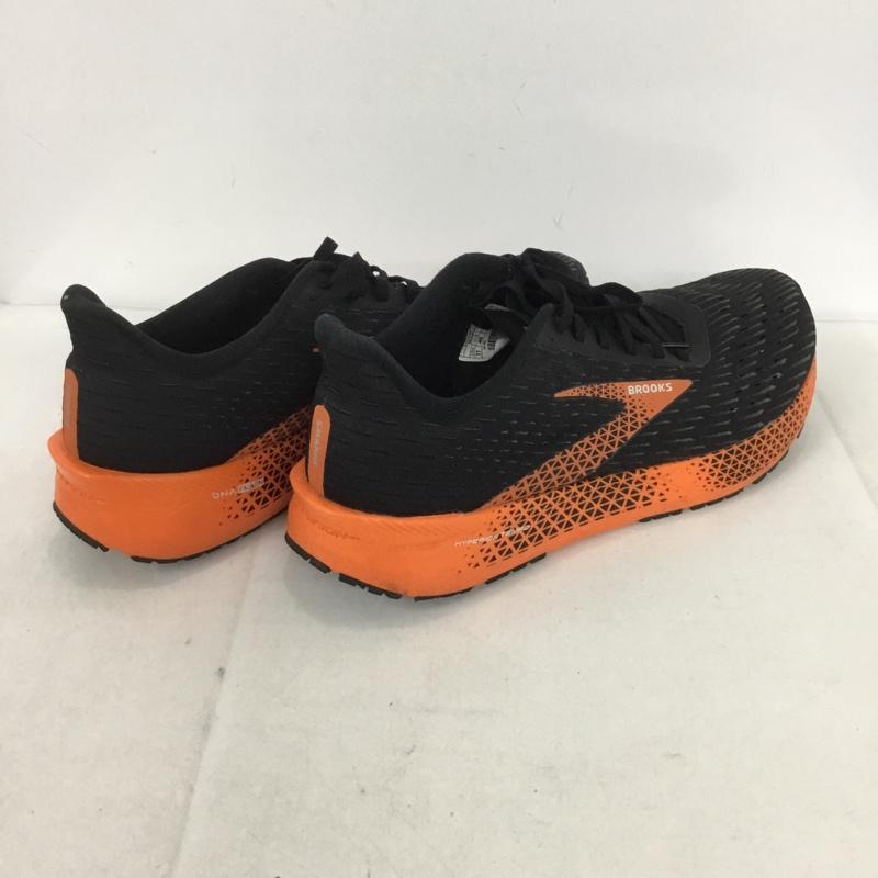 ブルックス BROOKS スニーカー スニーカー 1103391D064 ランニングシューズ ハイペリオンテンポ 29cm 29.0cm ロゴ、文字 黒 / ブラック / X 橙 / オレンジ / メンズ USED 古着 中古 10133897