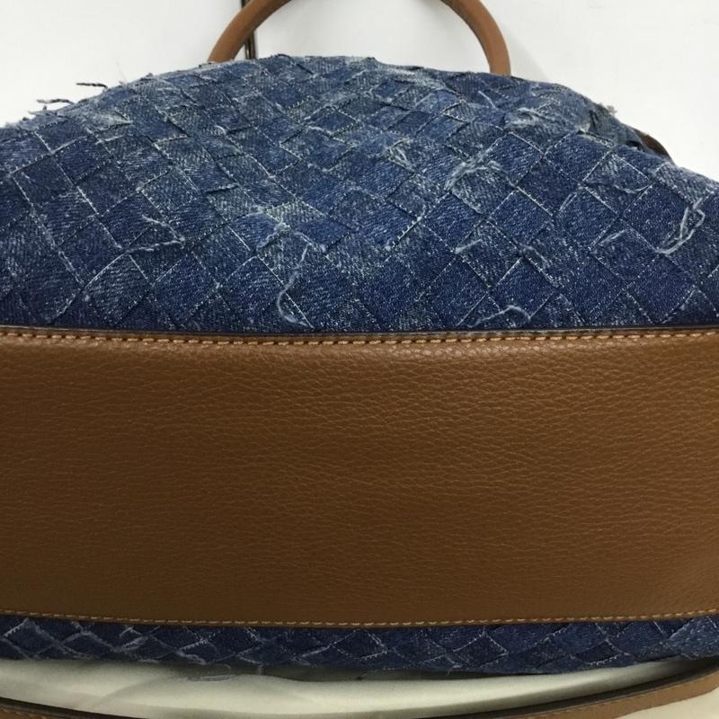 マイケルコース MICHAEL KORS トートバッグ トートバッグ デニム ショルダー 無地 インディゴ / インディゴ / X 金 / ゴールド / レディース USED 古着 中古 10128844