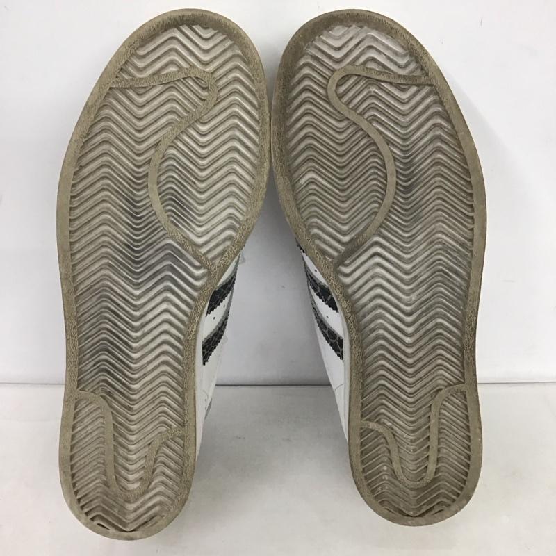 アディダスオリジナルス adidas originals スニーカー スニーカー FV3294 SUPER STAR 25cm スーパースター 25.0cm ロゴ、文字 白 / ホワイト / レディース USED 古着 中古 10135279