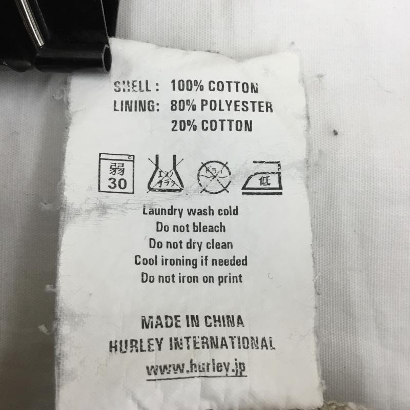 ハーレー Hurley パンツ ショートパンツ 34 ペイズリー アイボリー / アイボリー / X 黒 / ブラック / メンズ USED 古着 中古 10134499