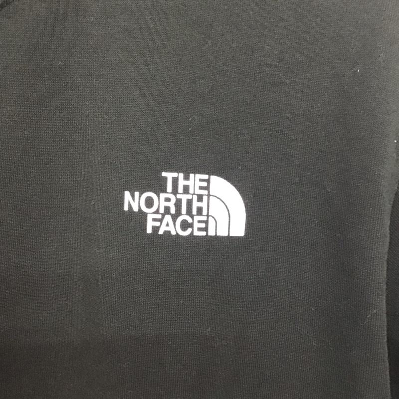 ザノースフェイス THE NORTH FACE Tシャツ 半袖 nt32108 バンダナスクエアロゴ プリントTシャツ M ロゴ、文字 黒 / ブラック / メンズ USED 古着 中古 10136575