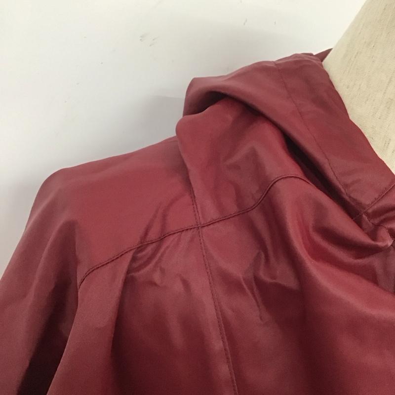 ナイキ NIKE パーカー 長袖 NME920220 KL4 ナイロンジャケット プルオーバー XL ワンポイント えんじ / ワインレッド / メンズ USED 古着 中古 10106847
