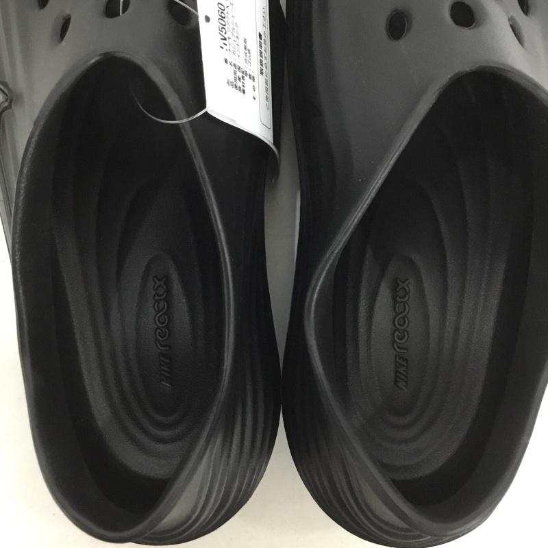 ナイキ NIKE スリッポン スリッポン HV5060-001 ReactX Rejuven8 リカバリーシューズ ワンポイント 黒 / ブラック / メンズ USED 古着 中古 10133817