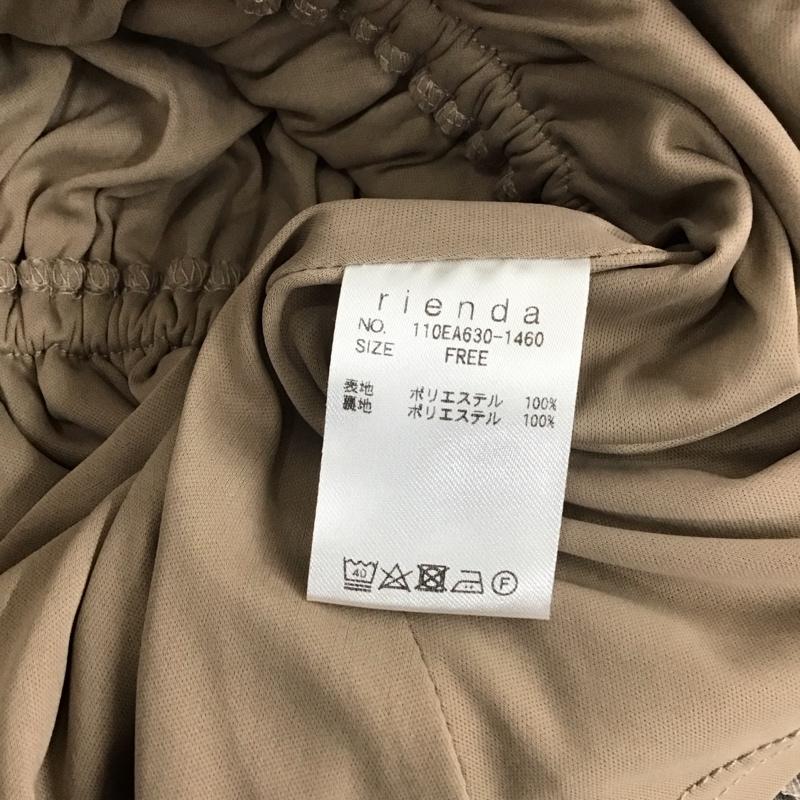 リエンダ rienda シャツ、ブラウス 長袖 110EA630-1460 スリムリボンデザインフラワーブラウス FREE 総柄 マルチカラー / マルチカラー / レディース USED 古着 中古 10110140