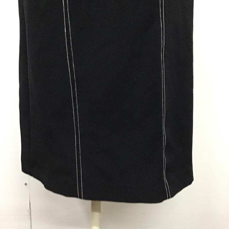 ザラ ZARA ワンピース ロングスカート キャミソールワンピース M 無地 黒 / ブラック / レディース USED 古着 中古 10122027