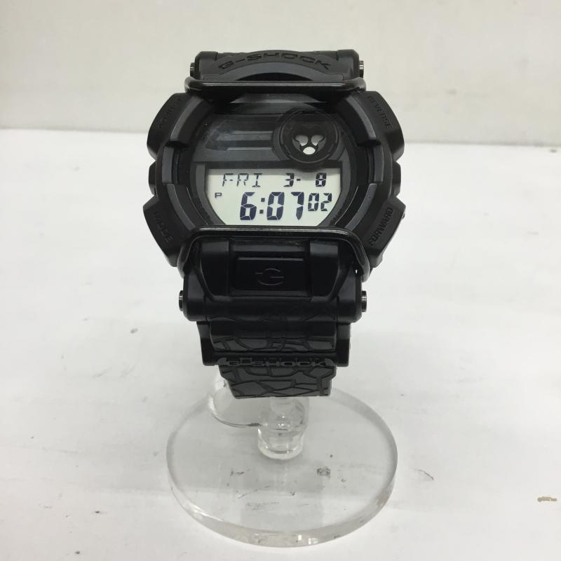 ジーショック G-SHOCK 腕時計 デジタル HUF ハフ GD-400HUF-1JR 黒 / ブラック / メンズ USED 古着 中古 10107084