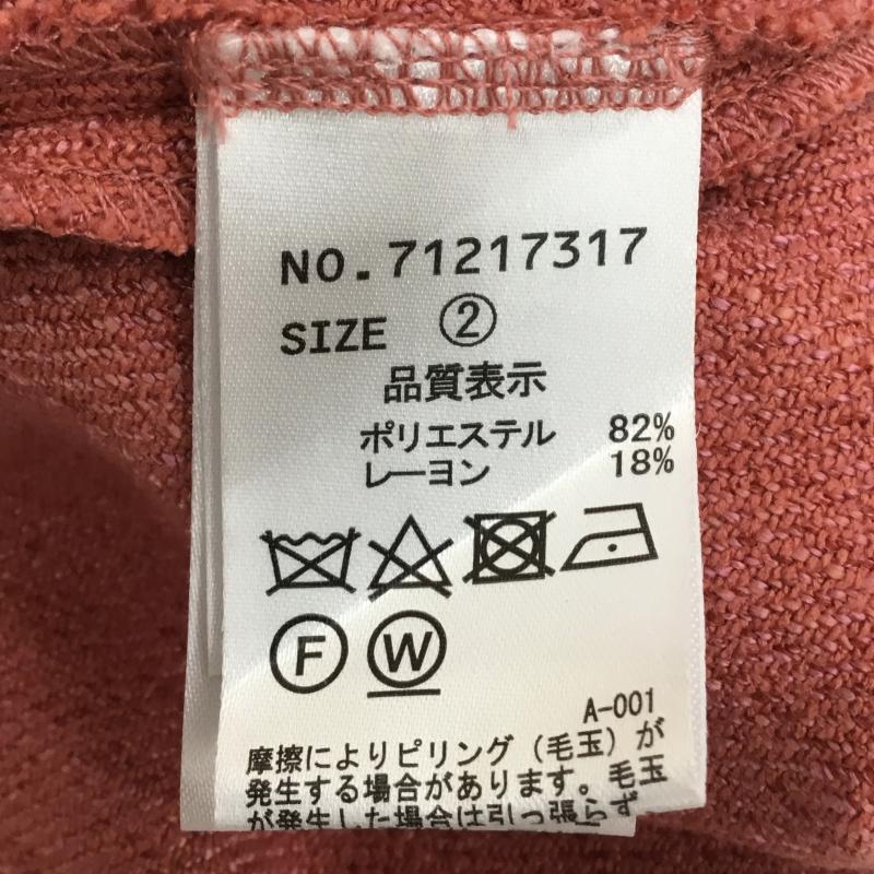 ココ ディール COCO DEAL スカート ロングスカート 2 無地 桃 / ピンク / レディース USED 古着 中古 10135640