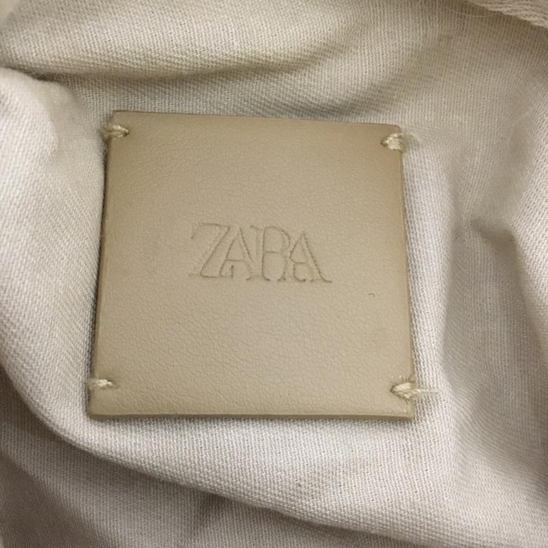 ザラ ZARA ハンドバッグ ハンドバッグ ニットバッグ 6036 010 716 無地 アイボリー / アイボリー / レディース USED 古着 中古 10126994