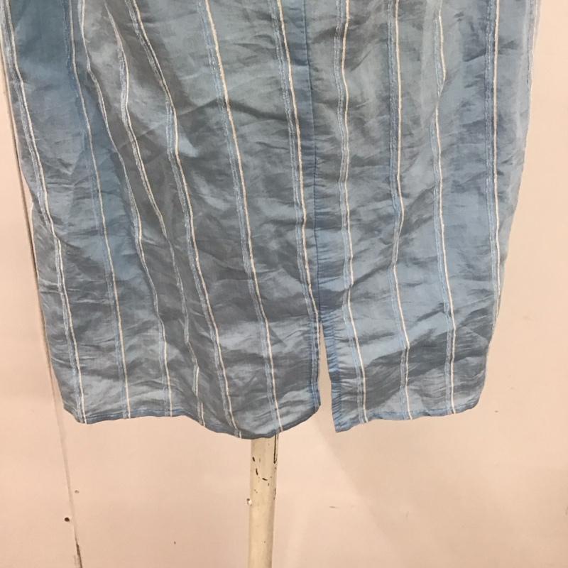 ザラ ZARA シャツ、ブラウス 長袖 長袖シャツ ストライプシャツ カラーシャツ S ストライプ 水色 / ライトブルー / レディース USED 古着 中古 10126883