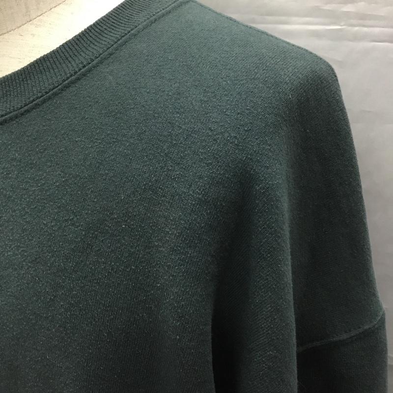 ラッセルアスレティック Russell Athletic トレーナー 長袖 XL 無地 緑 / グリーン / メンズ USED 古着 中古 10109619