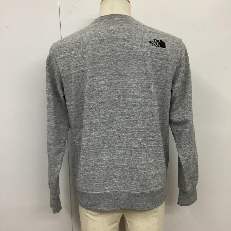 ザノースフェイス THE NORTH FACE トレーナー 長袖 NT11954 スウェット M ロゴ、文字 灰 / グレー /  メンズ USED 古着 中古 10119754