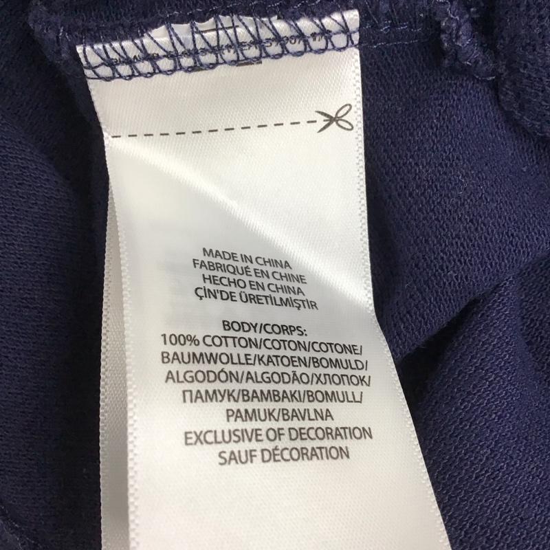 ポロラルフローレン POLO RALPH LAUREN ポロシャツ 半袖 M 無地 紺 / ネイビー / レディース USED 古着 中古 10134221
