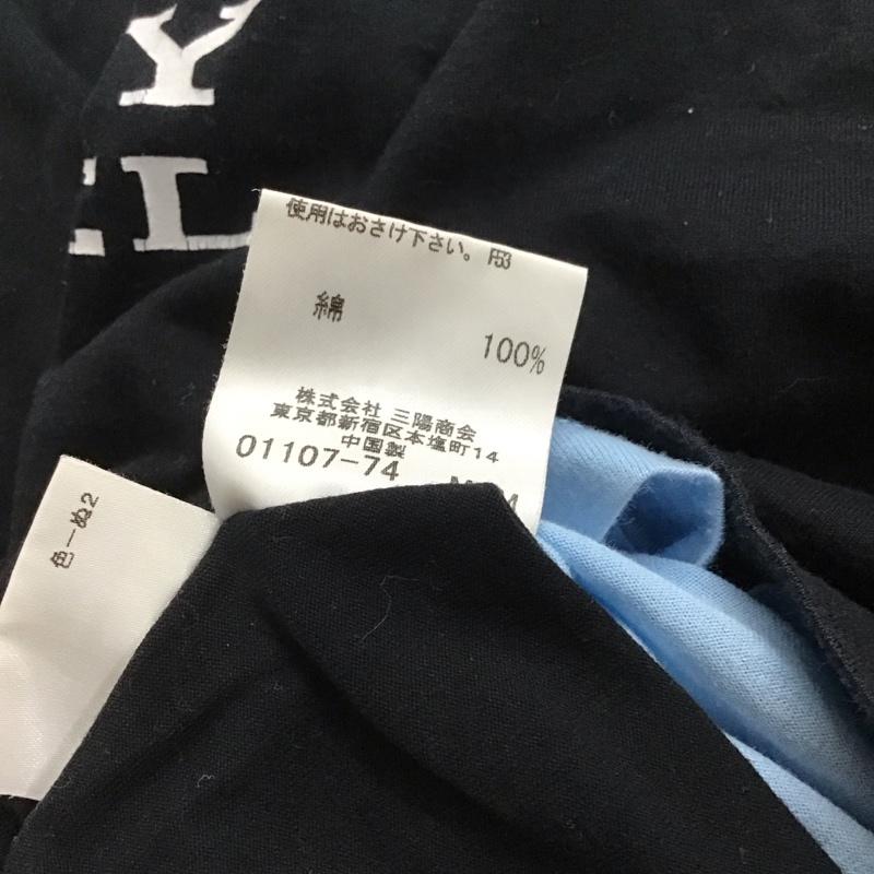 バーバリーブラックレーベル BURBERRY BLACK LABEL タンクトップ タンクトップ タンクトップ ノースリーブカットソー クルーネック 2 ロゴ、文字 黒 / ブラック / メンズ USED 古着 中古 10140275