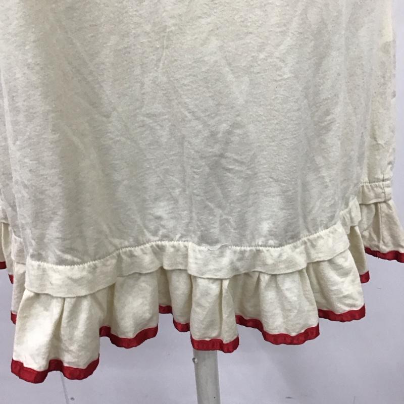 ジルスチュアート JILLSTUART ウェア ウェア 125-162059 ルームウェア 長袖 ワンピース FREE ロゴ、文字 アイボリー / アイボリー / レディース USED 古着 中古 10115347