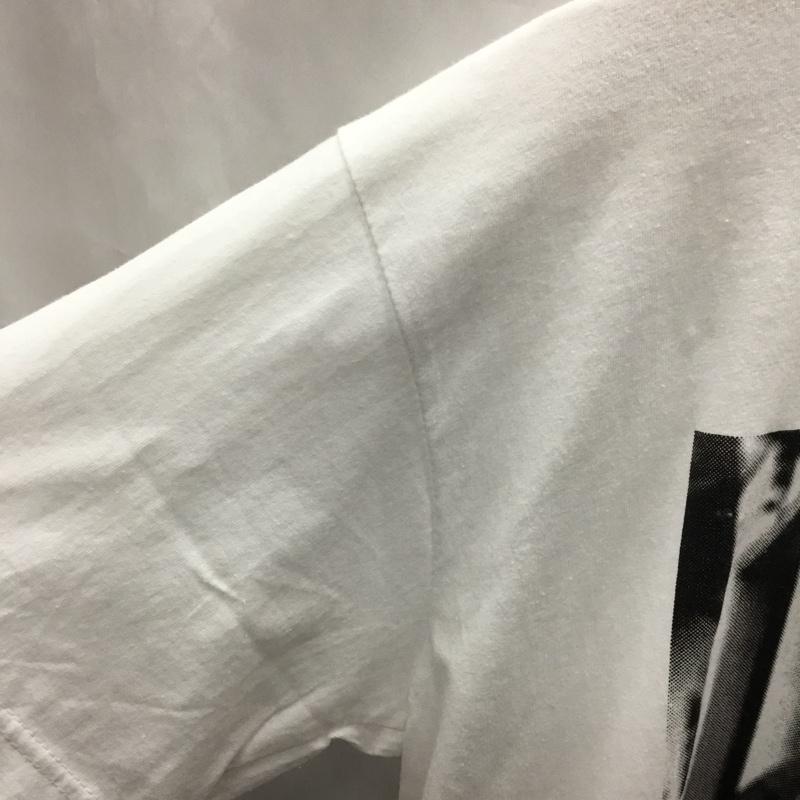 古着 USED Tシャツ 半袖 半袖カットソー プリントTシャツ クルーネックカットソー バンドTシャツ L プリント 白 / ホワイト / メンズ USED 古着 中古 10106926