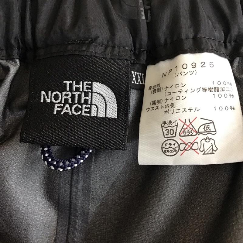 ザノースフェイス THE NORTH FACE パンツ ワークパンツ、ペインターパンツ np10925 MOUNTAINRAINTEX ワイドパンツアウトドアレインウェア XXL 無地 黒 / ブラック / メンズ USED 古着 中古 10118084