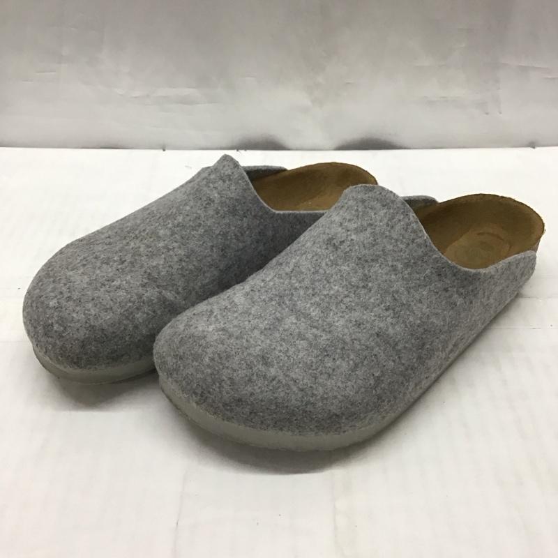 ビルケンシュトック BIRKENSTOCK サンダル サンダル フェルト ルームシューズ 23 23.0cm 無地 灰 / グレー / レディース USED 古着 中古 10116049