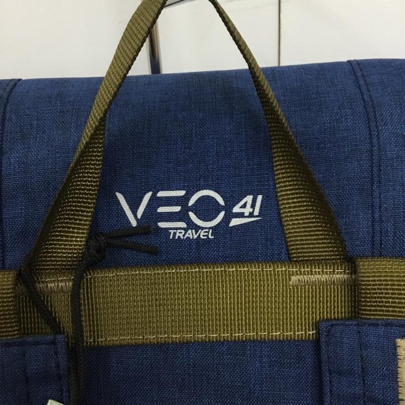 古着 USED リュックサック、デイパック リュックサック、デイバッグ VEO TRAVEL 41 カメラバッグ ミラーレスカメラ VANGUARD タグ付き ロゴ、文字 青 / ブルー / X カーキ / カーキ / メンズ USED 古着 中古 10128586