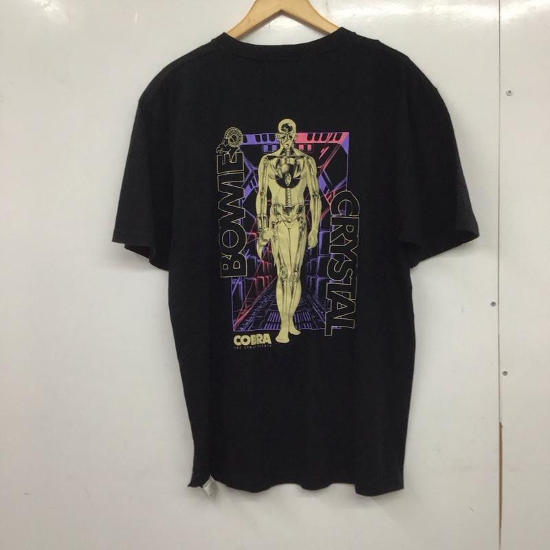 古着 USED Tシャツ 半袖 半袖カットソー プリントTシャツ クルーネックカットソー 墓場の画廊 プリント 黒 / ブラック / メンズ USED 古着 中古 10138548