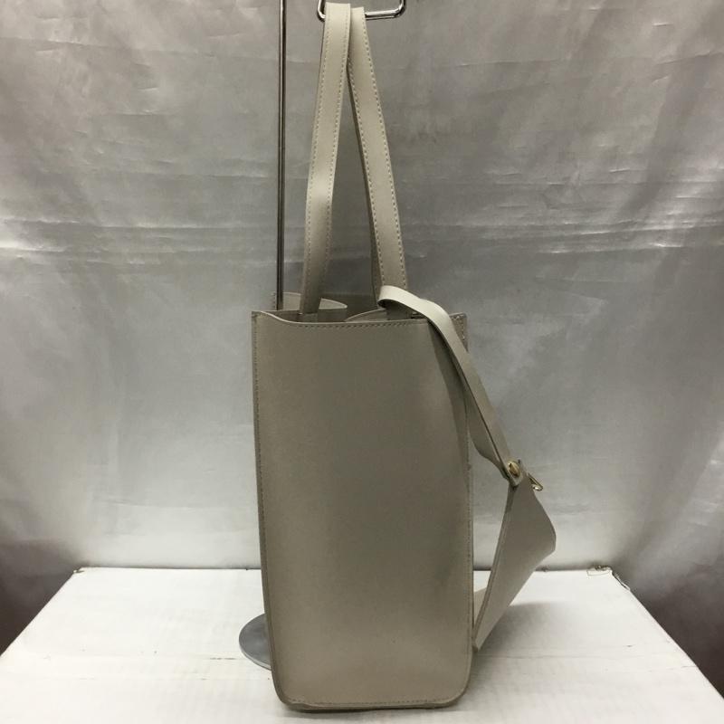 アメリカンホリック AMERICAN HOLIC トートバッグ トートバッグ H0181J50034 フェイクレザー 無地 グレージュ / グレージュ / レディース USED 古着 中古 10118310