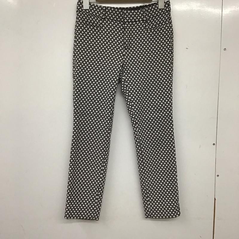 バナナリパブリック BANANA REPUBLIC パンツ スラックス 白 / ホワイト / X 黒 / ブラック / レディース USED 古着 中古 10139416