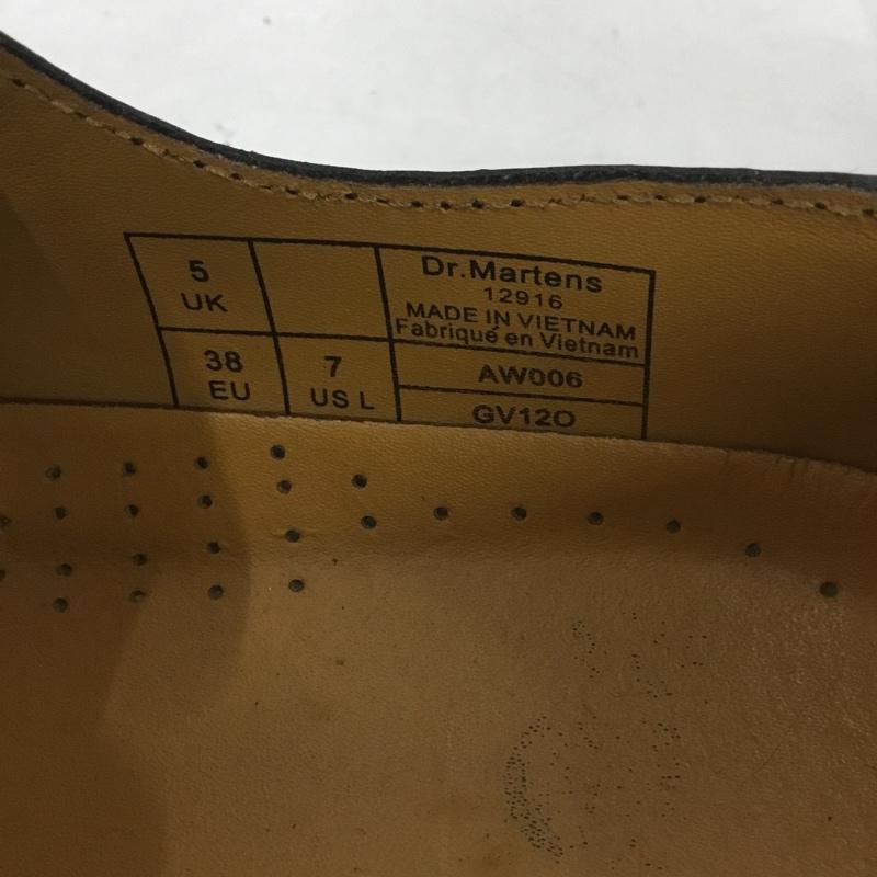 ドクターマーチン Dr.Martens 革靴 革靴 GV120 ベルト メリージェーンシューズ UK5 US:7 黒 / ブラック / レディース USED 古着 中古 10139219