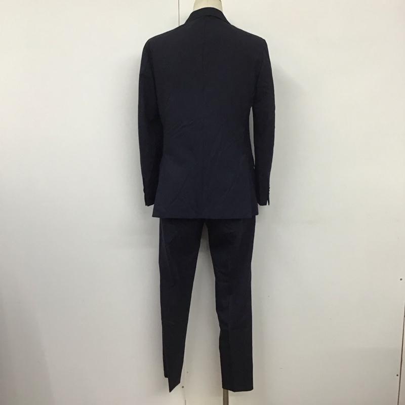 グリーンレーベルリラクシング green label relaxing セットアップ セットアップ セットアップ 長袖ジャケット スラックスパンツ 2点セット 44 チェック 紺 / ネイビー / メンズ USED 古着 中古 10130678