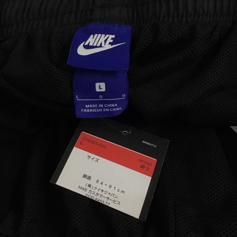 ナイキ NIKE パンツ ショートパンツ cv9303-010 ウーブンショートパンツハーフ スポーツウェア L ロゴ、文字 黒 / ブラック / メンズ USED 古着 中古 10132325