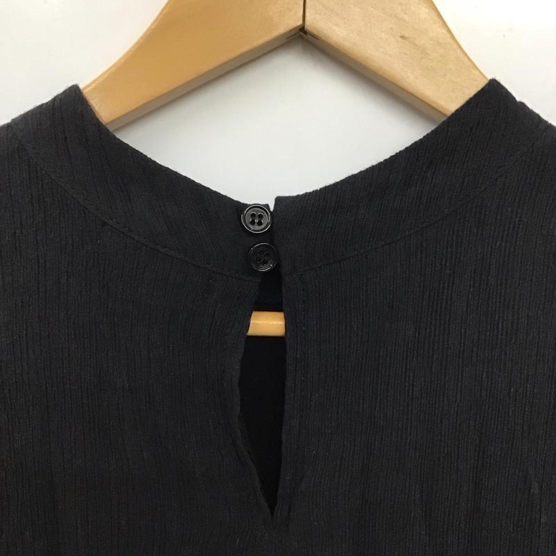 オリーブデオリーブ OLIVE des OLIVE ワンピース ロングスカート ノースリーブロングワンピース フレアスカート M 無地 黒 / ブラック / レディース USED 古着 中古 10135192