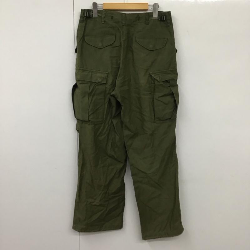 ミリタリー ミリタリー パンツ ワークパンツ、ペインターパンツ ワークパンツ ワイドパンツ ミリタリーパンツ m65 70s 無地 カーキ / カーキ / メンズ USED 古着 中古 10131153