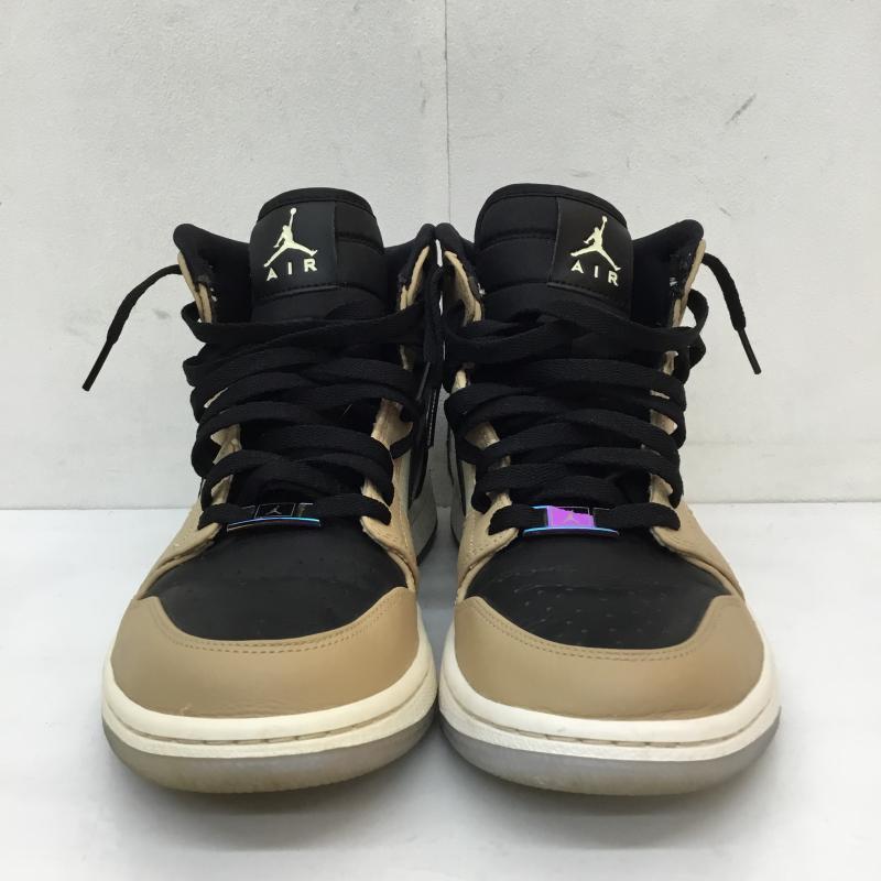 ナイキ NIKE スニーカー スニーカー Nike Women s Air Jordan 1 High Mushroom AH7389-003 25.5cm ロゴ、文字 ベージュ / ベージュ / X 茶 / ブラウン / メンズ USED 古着 中古 10135902
