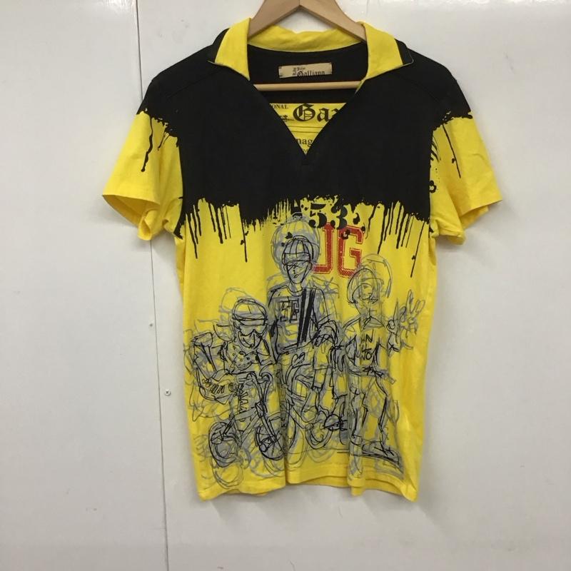 ジョンガリアーノ JOHN GALLIANO ポロシャツ 半袖 メンズ USED 古着 中古 10132016