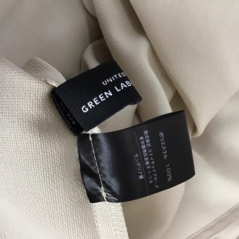ユナイテッドアローズグリーンレーベルリラクシング UNITED ARROWS green label relaxing カットソー 半袖 3626-165-2776 ノースリーブカットソー 半袖ブラウス 無地 ベージュ / ベージュ / レディース USED 古着 中古 10117829