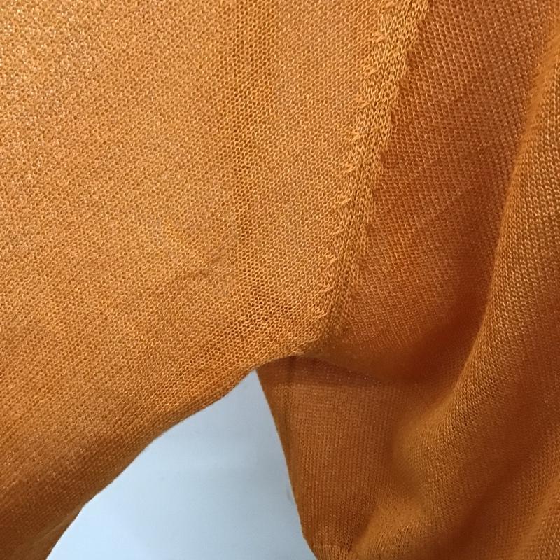 アズールバイマウジー AZUL BY MOUSSY カーディガン 長袖 250FSB70-282D-1 SHEER KNIT CARDIGAN FREE 無地 橙 / オレンジ / レディース USED 古着 中古 10106134