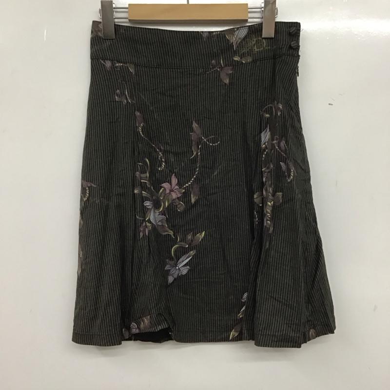 ディーゼル DIESEL スカート ミニスカート ストライプ マルチカラー / マルチカラー / レディース USED 古着 中古 10137760