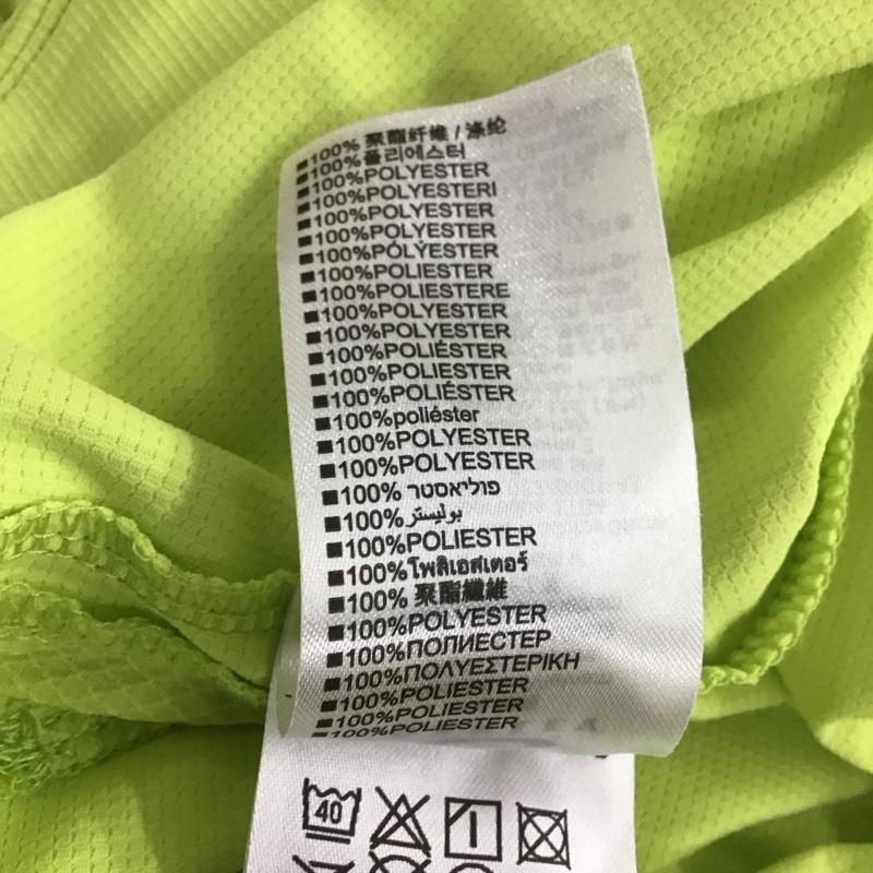 オークリー OAKLEY ポロシャツ 半袖 半袖ポロシャツ カラーシャツ 半袖カットソー M ロゴ、文字 黄 / イエロー / メンズ USED 古着 中古 10135625