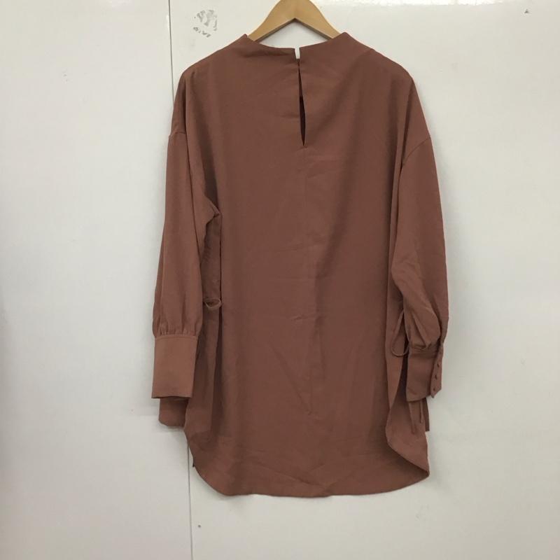 ケービーエフプラス KBF+ シャツ、ブラウス 長袖 KP06-23N090 サイドドロストハイネックブラウス 無地 マルチカラー / マルチカラー / レディース USED 古着 中古 10129496