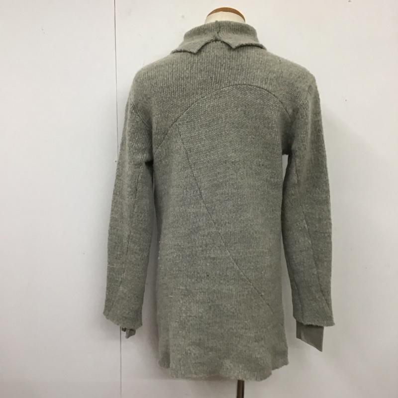 ゴーレム golem ニット、セーター 長袖 2016-17AW ウール タートルネック ハイネック M 無地 灰 / グレー / メンズ USED 古着 中古 10119165