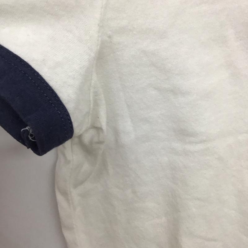 ザラ ZARA Tシャツ 半袖 M ロゴ、文字 X プリント 白 / ホワイト / レディース USED 古着 中古 10138164